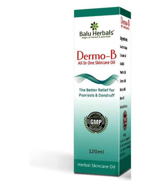 BALU HERBALS AYURVEDA Dermo B Oil Oil 120 ml Pack Of 1