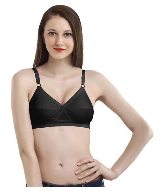 Madam Cotton Everyday Bra - Multi Color Pack of 6 - 36D