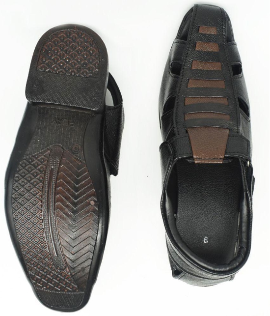 Dream Makers - Black Men''s Sandals - None