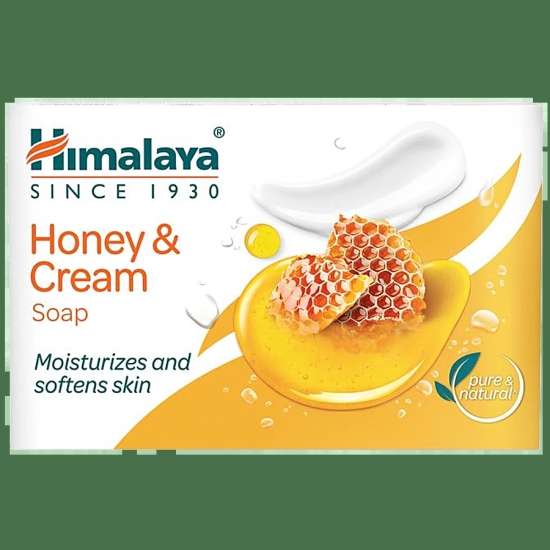 Himalaya Honey & Cream Soap - Nourishes & Softens The Skin, 125 G