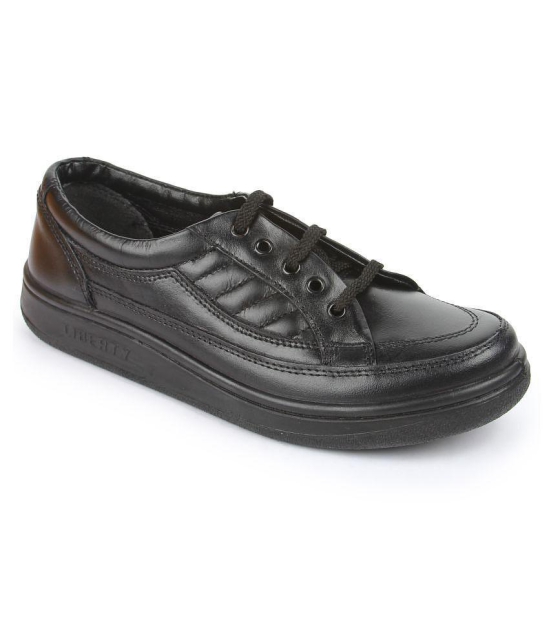 Liberty Black Formal Shoes - None