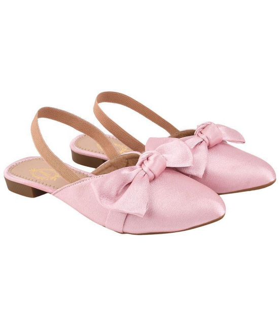 Shoetopia - Pink Women's Flats - None