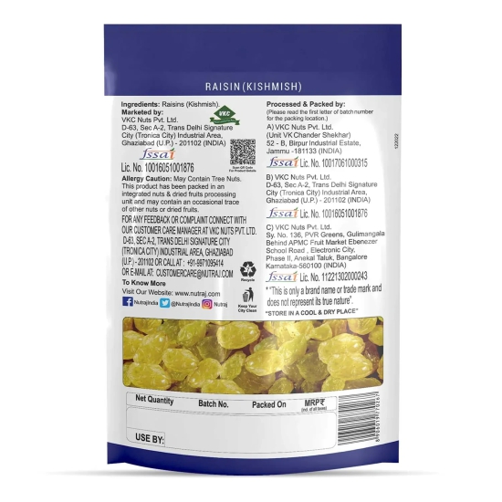 Nutraj Daily Needs Dry Fruits Pack 1kg (Almonds 250g, Cashews 250gm, Pistachios 250g, Raisins 250g)