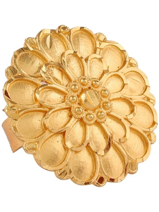 Bhagya Lakshmi Golden Golden Ring ( Pack of 1 ) - None