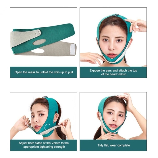 WUGO::V Shape Face Shaper Men & Women Chin Cheek Lift Up Belt Face Lifting Belt Facial Anti Wrinkle Strap Face Care Slim Tools Face Shaper for Double Chin Shape,Face Lift Up Mask Chin Cheek Slimmer Bandage Double Chin Reducer Facial Slimming Strap