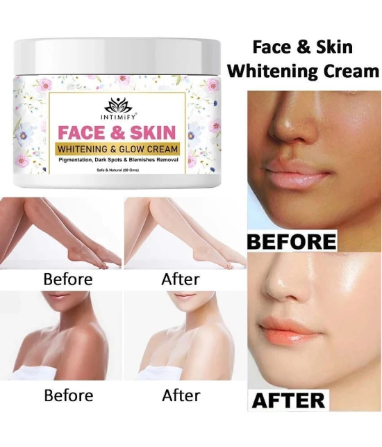 Intimify Face Whitening Cream, skin brightening cream, skin shine, night cream, goree cream, underarm whitening cream (50 gms)