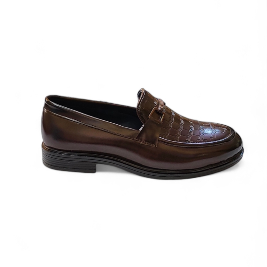 Styled Feet Brown slip-on loafers-9