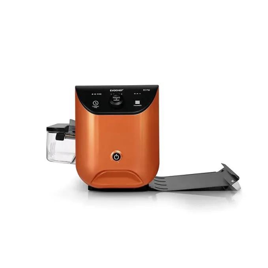 EvoChef Automatic Dosa Maker | Flip Dosa Maker - Make Dosas at Home Automatically Orange