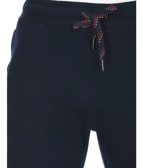 U.S. Polo Assn. Navy Cotton Mens Trackpants ( Pack of 1 ) - None