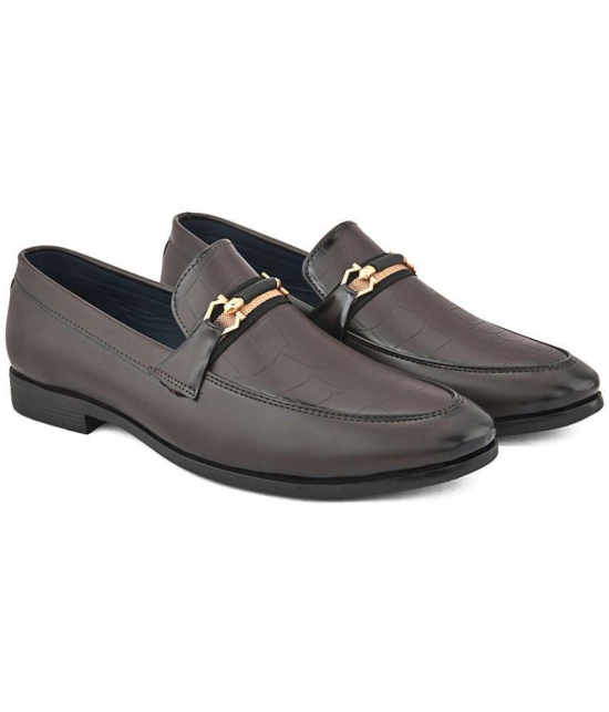 Fentacia - Brown Men's Mocassin Formal Shoes - None