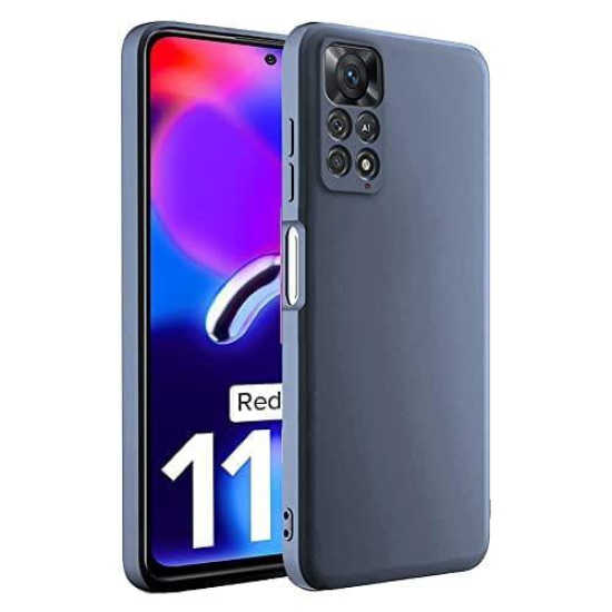 Redmi Note 11 Pro Plus 5G Back Cover Case Liquid silicone - Gray