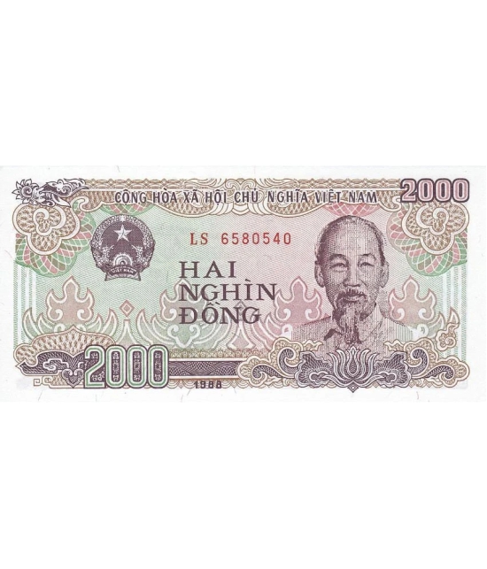 Vietnam 2000 Dong Top Grade Gem UNC