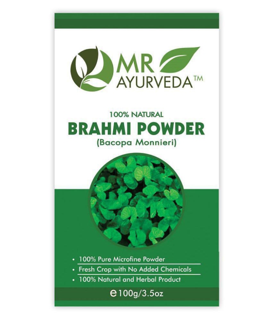 MR Ayurveda 100% Pure Brahmi Powder, Amla Powder & Shikakai Powder Hair Scalp Treatment 300 g Pack of 3