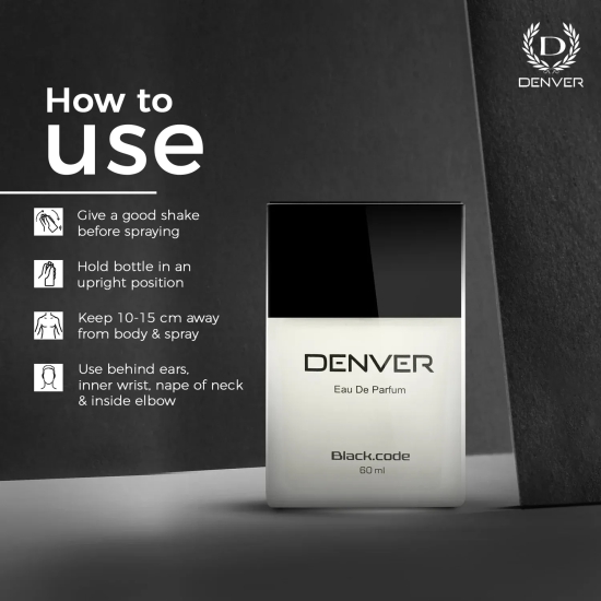 Black code 60ml and Honour 60ml (Pack of 2)