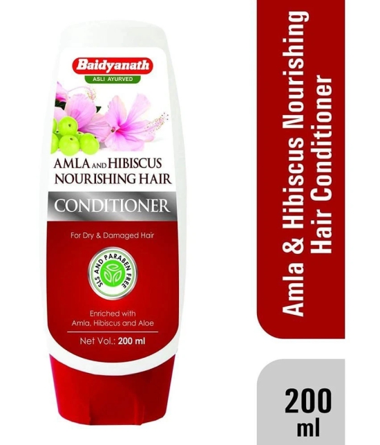 Baidyanath Amla & Hibiscus Hair Conditioner Liquid 200 ml Pack Of 2