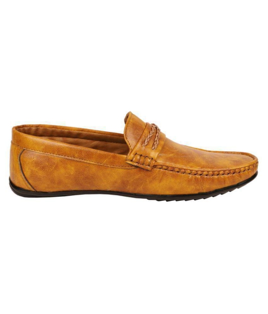 SHOES KINGDOM Yellow Loafers - 11