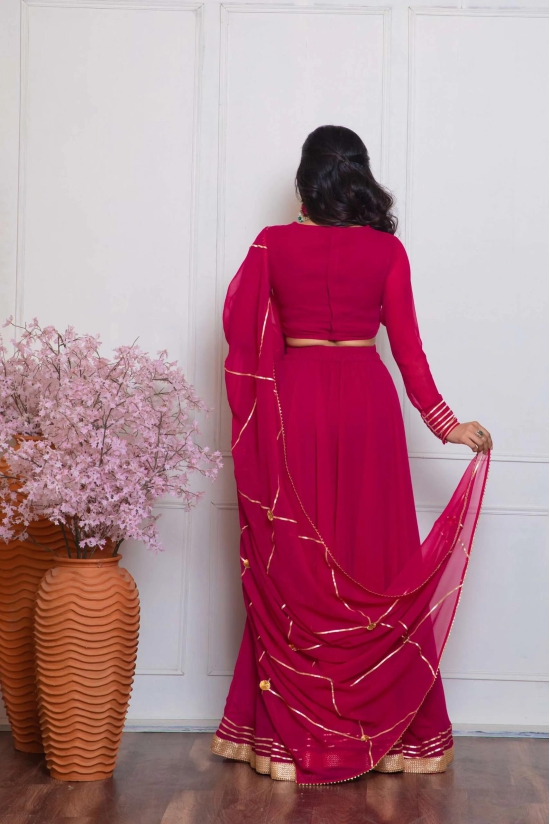 Rani Pink Lehenga Set-3XL