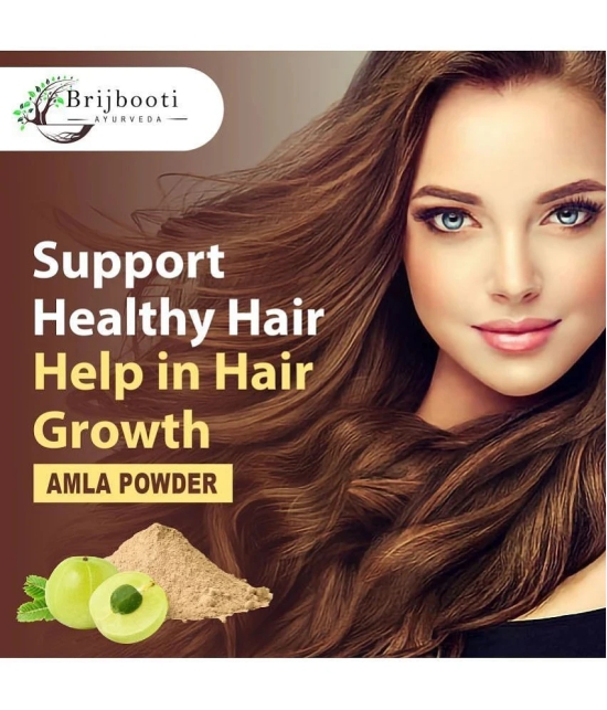 Brijbooti Amla Powder for Hair Growth 100 gm | For Hair, Skin, Eating, and Drinking