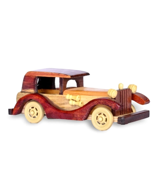 Wooden toy car