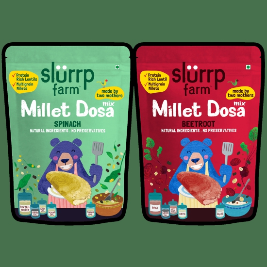 Super Combo- Millet Dosa (Pack of 2)