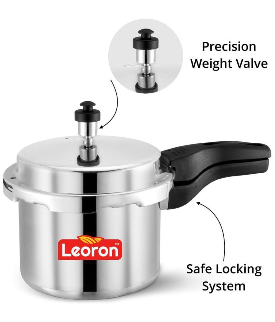 Srushti Gold is now Leoron 3 L Aluminium OuterLid Pressure Cooker With Induction Base