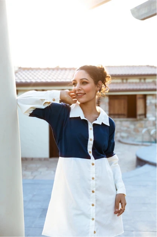 White Shirt Dress