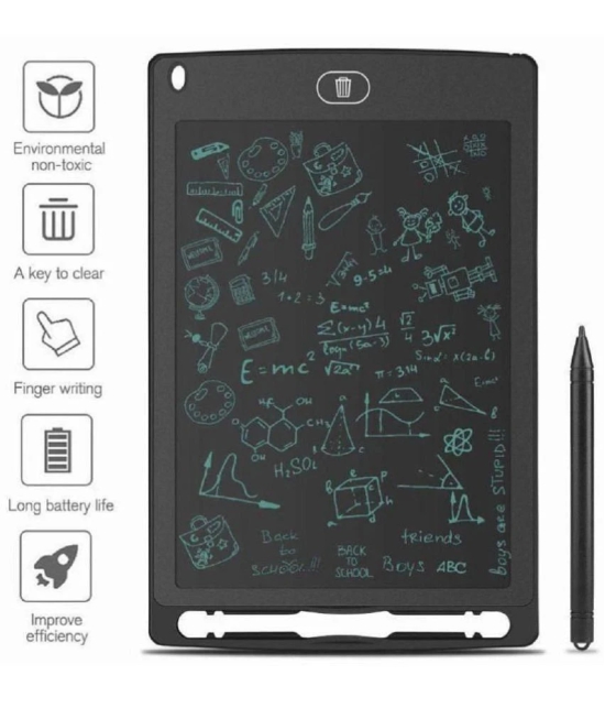 Alphonso 8.5 inch LCD Electronic Kids Tablets Writing & Drawing Doodle Board Pad, Portable & Erasable Tab with Stylus & Memory Lock