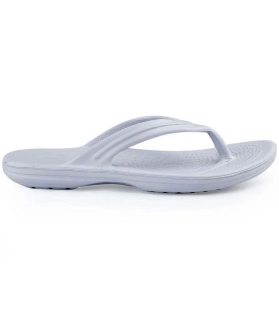 Bucik Light Grey Mens Massage Flip Flop - None