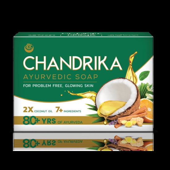 Chandrika Ayurveda Handmade Soap, 75 Gms