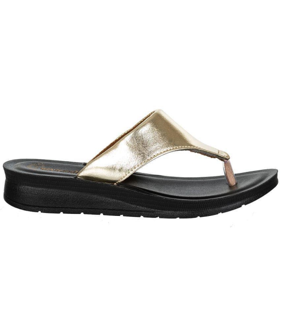 Aerowalk - Gold Women''s Slipper - None