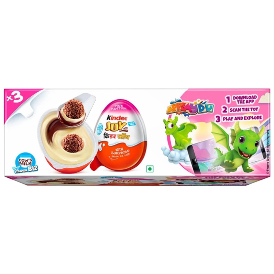 Ferrero Kinder Joy Pink Multipack- Pack Of 3, 1 Pc