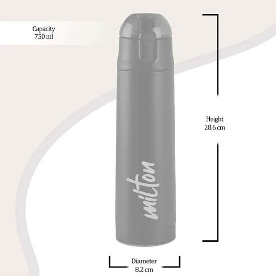 Milton Crown 900 ML Thermosteel Water Bottle | Hot or Cold | 1 Pc Green