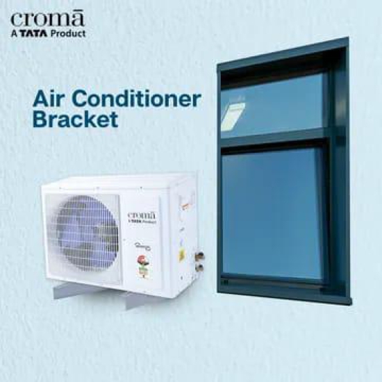 Croma Bracket For Air Conditioner (Powder Coating Process, Grey)