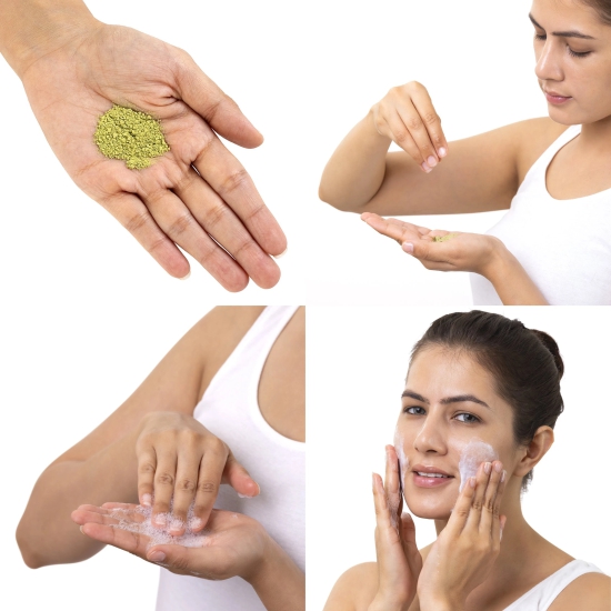 Neem Powder Face Wash for acne-prone skin-Neem Powder Face Wash for acne-prone skin