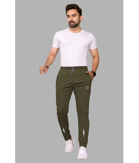 Anand Multicolor Lycra Mens Joggers ( Pack of 2 ) - None