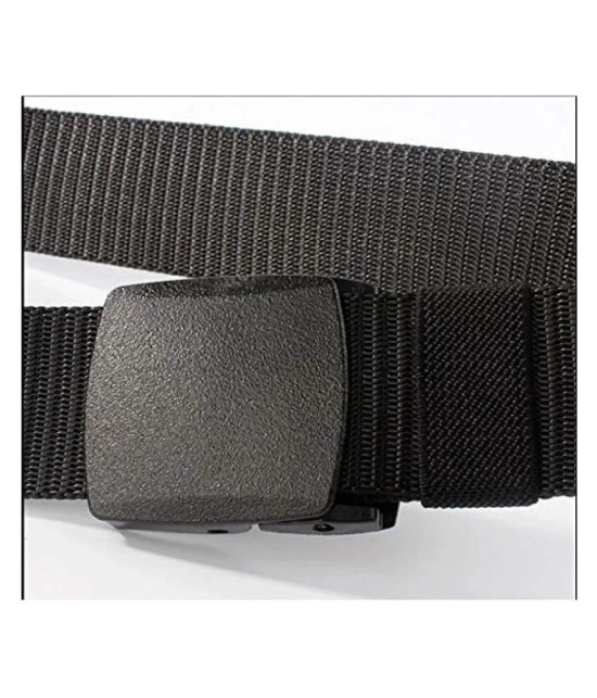 Livisorb - Black Fabric Mens Casual Belt ( Pack of 1 ) - Free Size