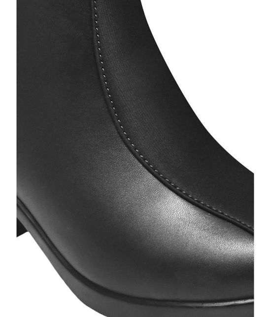 Shoetopia Black Womens Ankle Length Boots - None