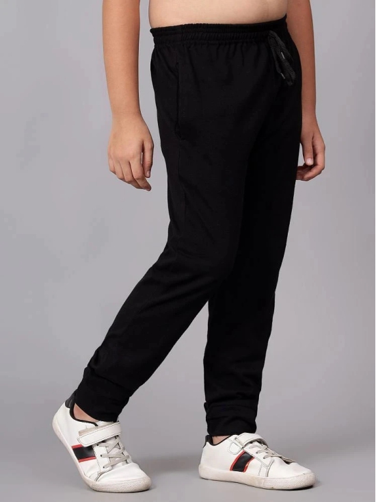 Diaz Black Cotton Blend Boys Trackpant ( Pack of 1 ) - None