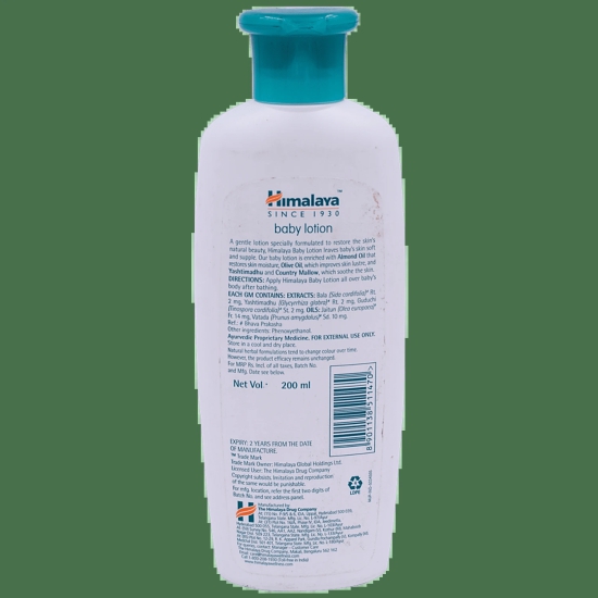 Himalaya Baby Baby Lotion, 200 Ml