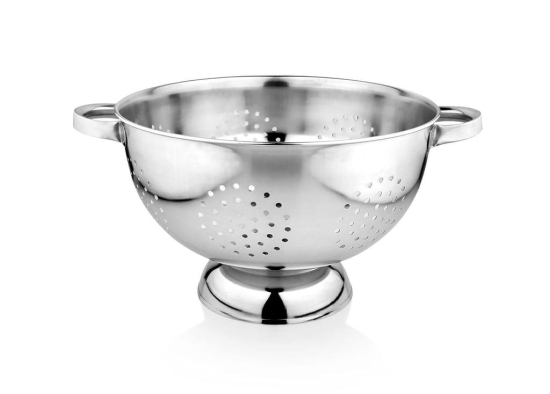 Urban Spoon Stainless Steel Colander, Strainer, Sieves 5000ml 26 cm with Pudding and Handle