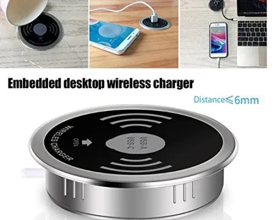 Furniture Table top Wireless Charger