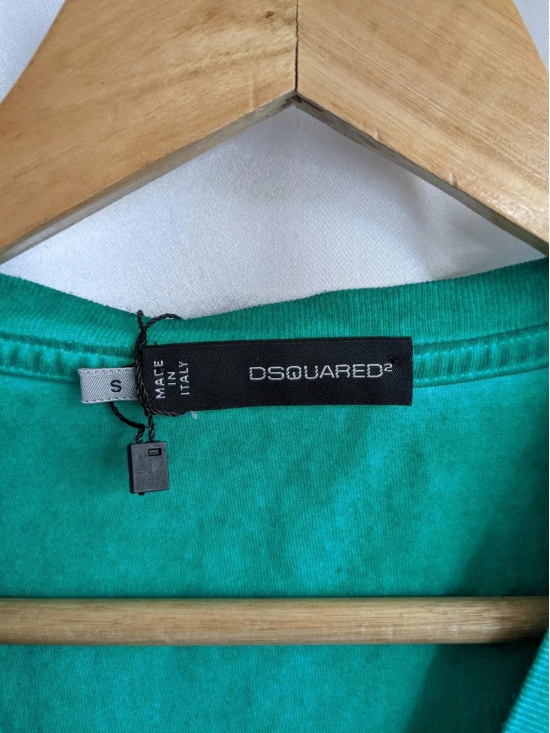 DSQUARED2 Faded Green Tee-S