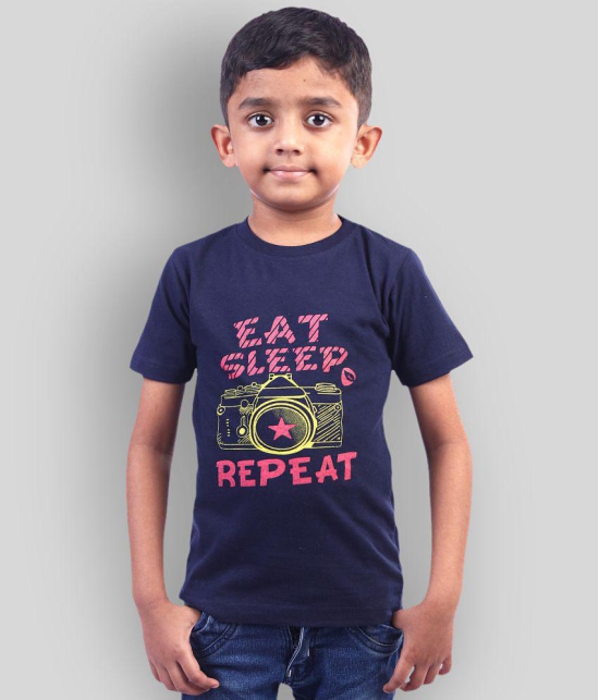 Soft Apparels Peppy Kid's Printed Cotton T-Shirt (Half sleeve) - Pack of 5 - Combo1 - None