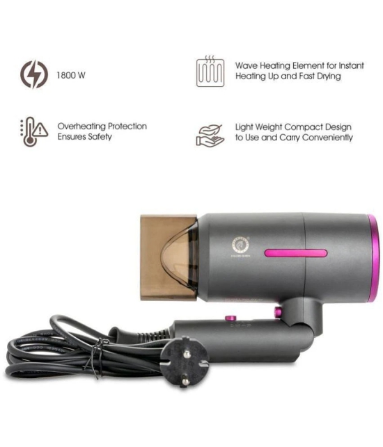 Colors Queen - DY-05 Multicolor 1800W Hair Dryer