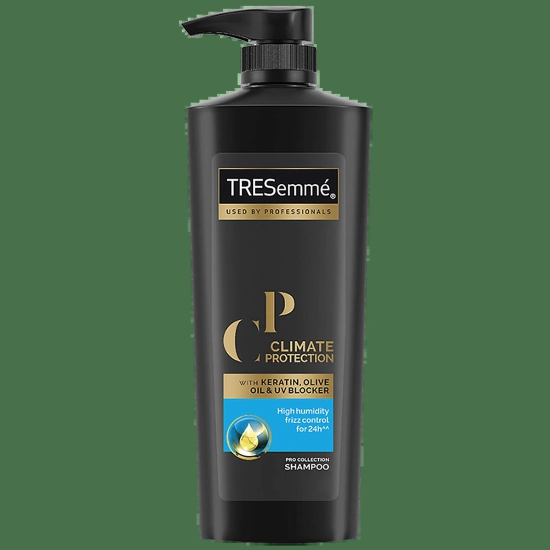 Tresemme Climate Protection Pro Collection Shampoo, High Humidity Frizz Control For 24H, 580 Ml Bottle