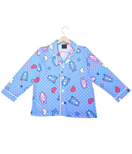 Printed Night Suit for Kids by Cremlin Clothing for Boys - None