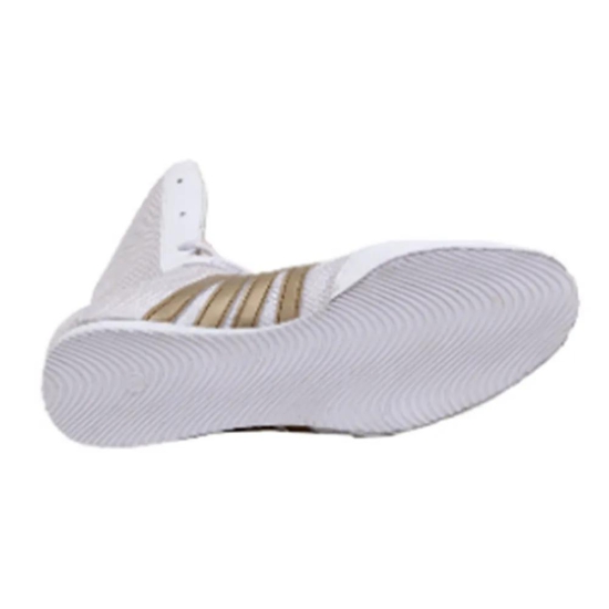 RXN Gold Medal Boxing Shoes (White)-3