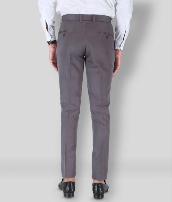 SREY - Grey Polycotton Slim - Fit Mens Chinos ( Pack of 2 ) - None