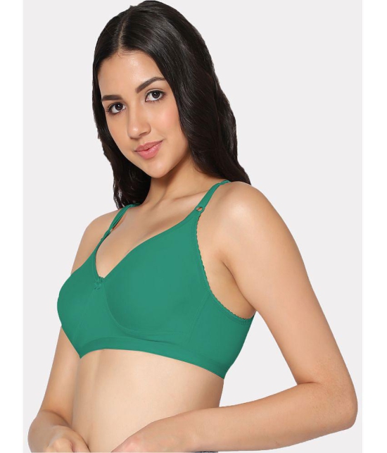 IN CARE LINGERIE - Multicolor Cotton Non Padded Women's T-Shirt Bra ( Pack of 2 ) - None