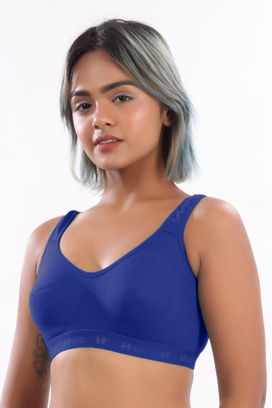 Women Hug Sports Bra Ink Blue